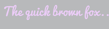 Image with Font Color EBCCF7 and Background Color B8B9BB